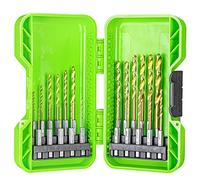 Greenworks Jeu de forets 22 pcs - Revêtement titane