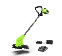 Greenworks POWERALL 24V Coupe-bordure 25cm Gen. II - Batterie 2Ah