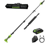 Greenworks POWERALL 24V Élagueuse sur perche télescopique 20cm - Batterie 3Ah