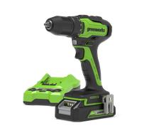 Greenworks POWERALL 24V Perceuse 35Nm - Batterie 2Ah