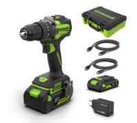 Greenworks POWERALL 24V PRO Perceuse à percussion 60Nm - 2 Batteries