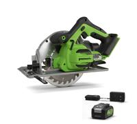 Greenworks POWERALL 24V Scie circulaire - Batterie 4Ah