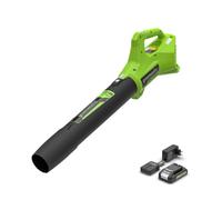 Greenworks POWERALL 24V Souffleur 145 km/h Gen. II - Batterie 2Ah