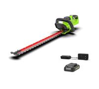 Greenworks POWERALL 24V Taille-haie 61cm - Batterie 2Ah