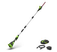 Greenworks POWERALL 24V Taille-haies sur perche 51cm Gen. II - Batterie 2Ah