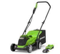Greenworks POWERALL 24V Tondeuse 33cm - Batterie 2Ah