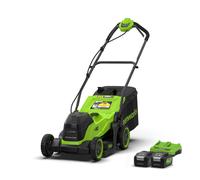 Greenworks POWERALL 48V (24V x 2) Tondeuse 36cm - 2x Batteries 4Ah