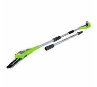 Greenworks Scie à perche avec batterie 24 V 2 Ah G24PS20 2000107UA