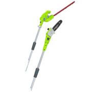 Greenworks Scie à perche et taille-haies sans batterie G40PSH 1300607