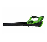 Greenworks souffleur axial électrique g40abk2 - 40 v - 1 batterie 2 ah + 1 chargeur - vert