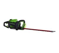 Greenworks Taille-haies - Vert et noir
