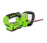 Greenworks Tools set 2200107 -a Taille-haie sans fil 24 V Lithium-ion…