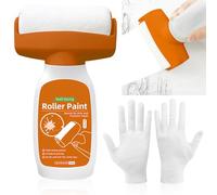 GreenYeah Brosse Roulante de Réparation Murale, Retouche Peinture Blanc Mur, Petite Brosse de Réparation Murale à Rouleau pour Retirez Les Graffitis Muraux, Taches, Réparer Les Fissures du Mur