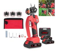 Greffoir électrique sans fil - ONEVAN - 2-in-1 - 21V - Coupe 25 cm - Greffe 15 mm