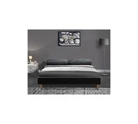 gregory - Solide et Confortable Sommier Tapissier marron + Pieds en 20 cm pour matelas en 120x190 - 2 x 13 Lattes - Montage Rapide et Facile -