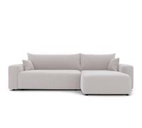 GREKPOL Canapé d'Angle Convertible 278x145 à Gauche ou à Droite - 3 Places Avec Espace de Rangement - Sofa Lit XL