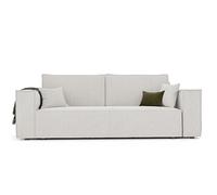 GREKPOL Sofa 240x105 cm - Canapé 3 Places Bou telé - Beige Canapé Convertible 3 Places avec Dossier rembourré