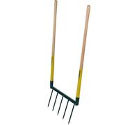 Grelinette (Biogrif) - Leborgne - Biogrif 5 dents Naturovert - 40 cm - Ameublit sans retourner - Réduit maux de dos