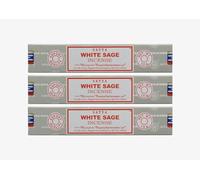 Grenadine Boutique Lot de 3 boîtes Satya White Sage Encens Sauge Blanche
