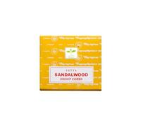 Grenadine Boutique - SATYA Encens Cônes - 1 Boîte de 12 cônes Bois de Santal Sandalwood