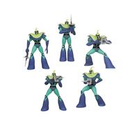 Plastoy Coffret Goldorak – Tubo de 5 figurines soldats de Vega – PVC – 7 cm