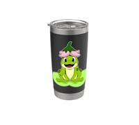 Grenouille Lys Gobelet isotherme en acier inoxydable double paroi