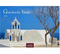 Griechische Inseln Kalender 2027 - Wandkalender | Fotokalender Griechenland 35x50cm - Faszinierende Bilder mit ikonischen Motiven Meer, Strand, Sonne