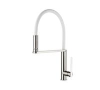 GRIFEMA DOVER-G11002A, Mitigeur de Lavabo avec bec de lumière LED intégré, Robinet Salle de Bain avec Économie d'Eau Ecos, Chromé