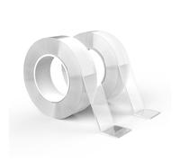 GRIFEMA GA4001-2 Double-Sided Tape 3 m x 2 Rolls Transparent | Amovible, pour Posters, Tapis