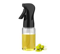 GRIFEMA Spray d'Huile à Jet Contrôlé 200 ml en Verre - Distributeur Antigoutte pour Huile et Vinaigre, Contrôle des Portions pour Friteuse à Air, Grillades et Cuisine, GE2003B