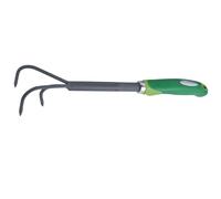 Ribimex Griffe 01015 - 3 dents en acier avec poignée Soft Touch