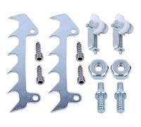 Griffes avec Écrous pour Stihl MS170 MS180 017 018 Tronçonneuse, Butée à Griffes + Boulon et Écrou + Tendeur de Chaîne Accessoire Kit de Pièces 8 in 1