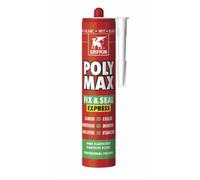 Mastic d'étanchéité POLY MAX ? FIX&SEAL EXPRESS Blanc 435G - : 6150450
