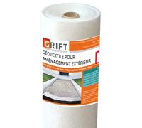GRIFT - Géotextile 40 m², 100 gr/m², 2x20m²