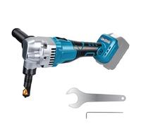 Grignoteuse De Métal Sans Fil Compatible Avec Makita 18v | Cisaille À Métaux Électrique Sans Balais À 3 Étages Grignoteuse De Tôle Pour Couper L'acier Inoxydable, L'aluminium