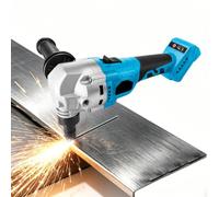 Grignoteuse Électrique Compatible avec Makita 18V (Batterie Non Incluse), Outil de Découpe Métal Sans Fil 3000 tr/min avec Moteur Brushless, Tête Pivotante 360° pour Acier Inox et Aluminium
