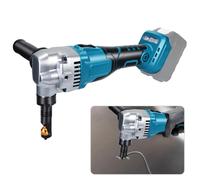 Grignoteuse Sans-Fil Compatible avec Makita 18 V | Tête de Grignoteuse Rotative 360°, Grignoteuse Réglable 3 Vitesses, Ciseaux à Métal Grignoteuse à Tôle pour Couper L'inox