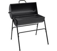vidaXL Barbecue avec 2 grilles Noir 80x95x90 cm Acier