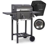 Berdsen BD-892 Barbecue au charbon de bois noir avec couvercle