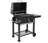 Gril à charbon - SPRINGOS - BQ0028 - XXL - Couvercle avec thermomètre - Grille émaillée