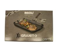 Gril À Viande Risoli HALLOWEEN, Modèle 0090GRL 43HS, Couleur Gris Foncé, Pour