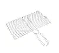 Gril Barbecue,Grille de Cuisson en Acier Inoxydable pour Barbecue | Pince à Viande pour | Steak Crevettes Poulet Légumes