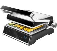 Gril de contact Cecotec Rock'nGrill Smart 2000W noir inox