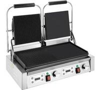 Plaques lisses et nervurées pour grill Buffalo Double Contact