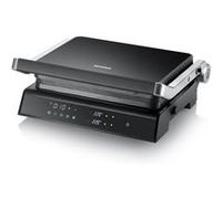 Severin Multi-gril SEVINI COMFORT KG 2399 – 5 programmes, plancha, plaques céramique Noir/Inox
