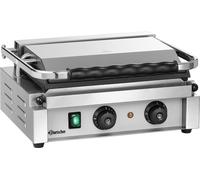 Gril de contact Panini - Minuteur - haut / bas lisse