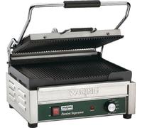Gril de contact Waring WPG250E avec plaques nervurées pour le marquage des aliments