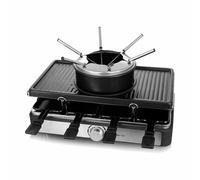 Gril d'intérieur Emerio RG-124930 8 personnes acier inoxydable 1400W