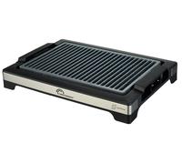 Gril électrique 2000 W, sans PFAS, antiadhésif, dimensions 38x25 cm, couleur noire