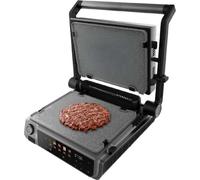 Gril électrique Cecotec Rock'nGrill 2000 Smash PerfectCook. 2000W, sonde de température, idéal pour les burgers smash, sans fumée, contrôle de la température
